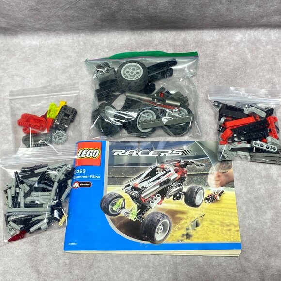 LEGO Racers 8353 Slammer Rhino Building Set With Manual - Picture 1 of 9